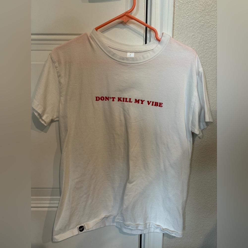 Sigrid Don’t Kill My Vibe T Shirt Size Small